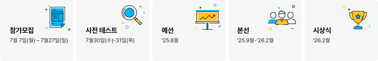 대회 일정